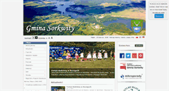 Desktop Screenshot of gminasorkwity.pl